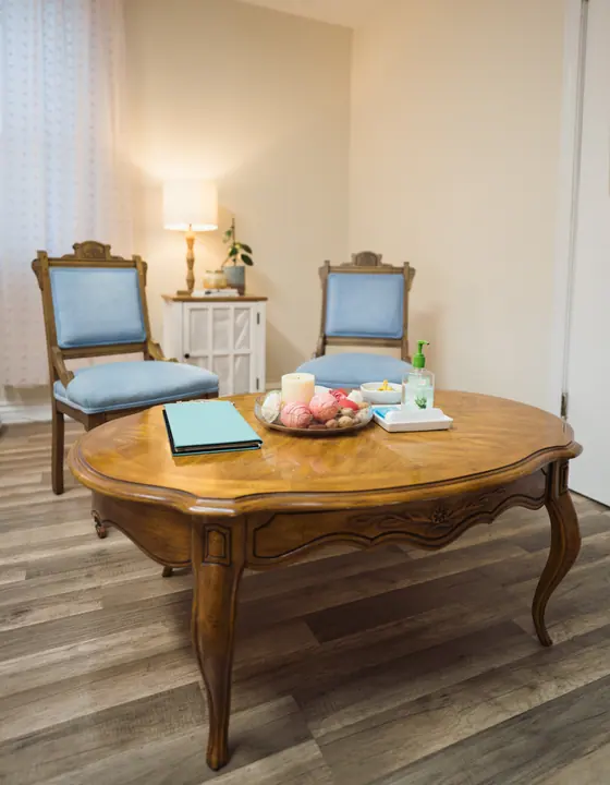 Han's Skin Care consultation area